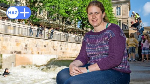 Schwimmen, abseilen, abschleppen: Hanna Klamt rettet Menschen in reißender Strömung