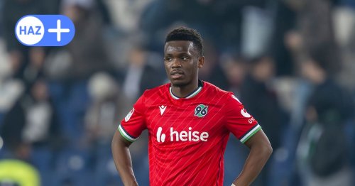 Knie dick: Hannover 96 fährt ohne seinen Offensivstar Matondo nach Nürnberg