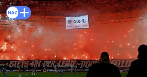 Pyro und Zerstörungswut: Hannover 96 droht Ärger gegen den 1. FC Magdeburg
