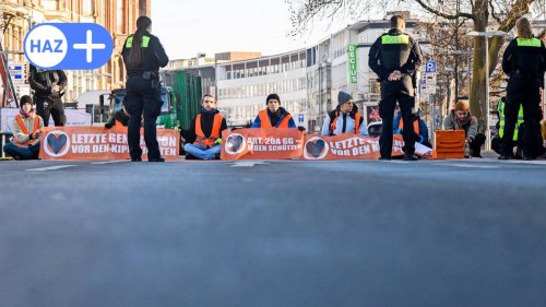 Rückblick: So liefen die Proteste der Letzten Generation in Hannover