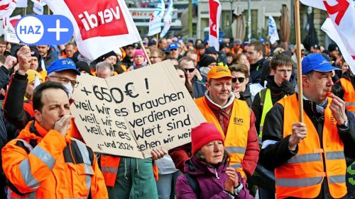 Streik in Hannover: So geht es bei der Üstra, bei der Bahn und beim Müll weiter