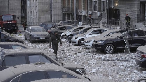 Attacken gehen weiter: Ein Toter bei russischem Drohnenangriff auf Kiew