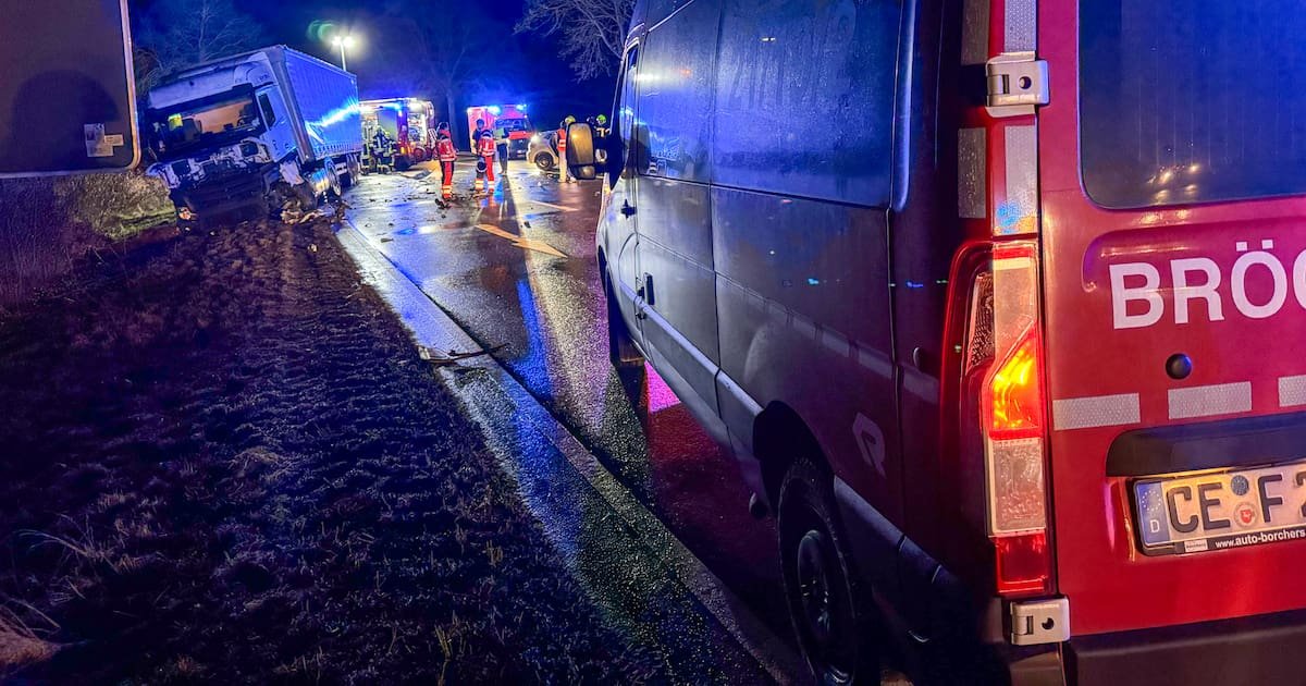 Leiche bei Peine gefunden – mutmaßlicher Täter flüchtet mit Auto und verursacht schweren Unfall