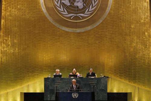Trump admin speaker at UNPFII met with silence