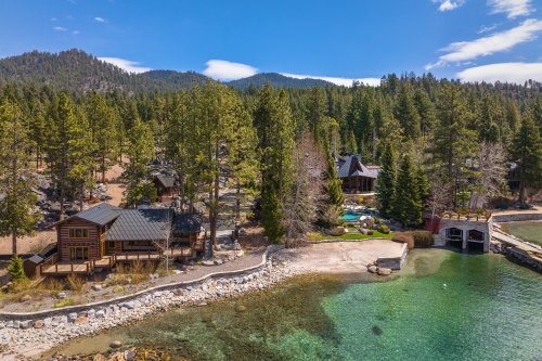 Massive Lake Tahoe waterfront compound for sale