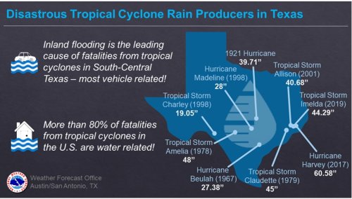 San Antonio, inland Texas regions share increased risk of hurricane flooding, damage
