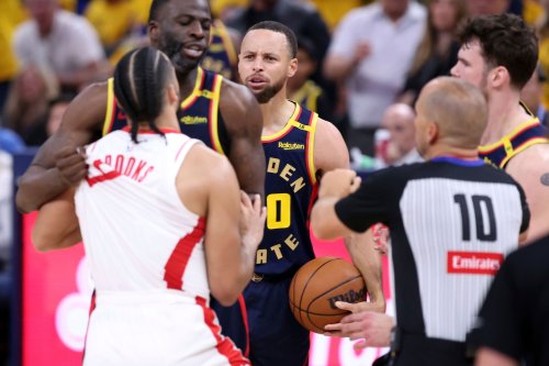 Rockets, Warriors get into shoving altercation in 2nd quarter of heated Game 4