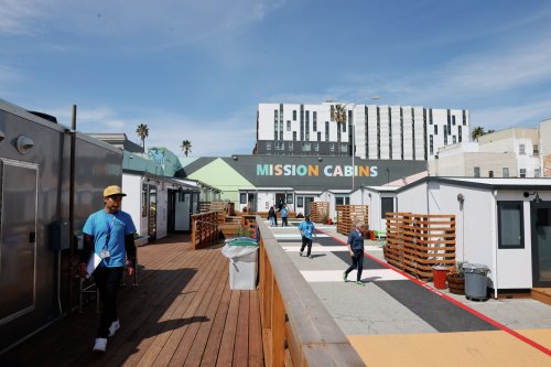 S.F.’s tiny cabins for the homeless with ‘insane’ price tag finally open in Mission District