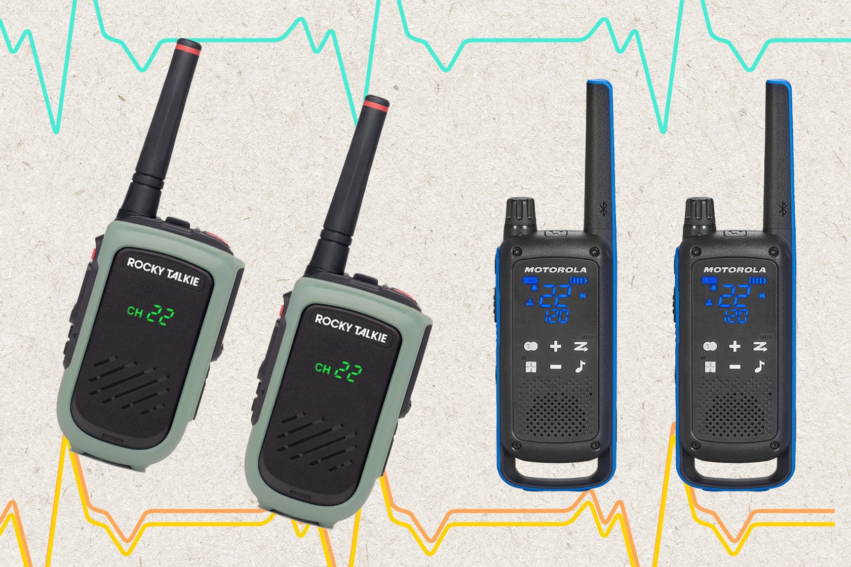 The best walkie-talkies for camping, hiking and road trips