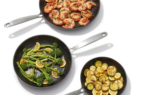 Save $30 on this OXO 3-piece stainless steel pan set from Amazon