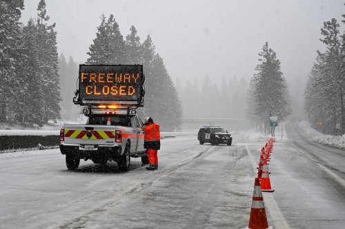 Widespread snow expected in California's Sierra Nevada this weekend