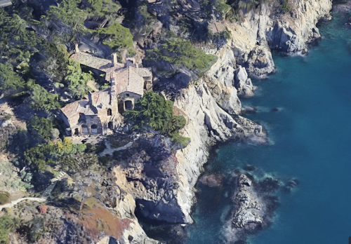 Brad Pitt reportedly moving to his clifftop California castle permanently