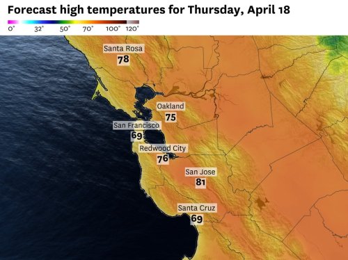 Bay Area forecast: Brief cooldown before temperatures bounce back