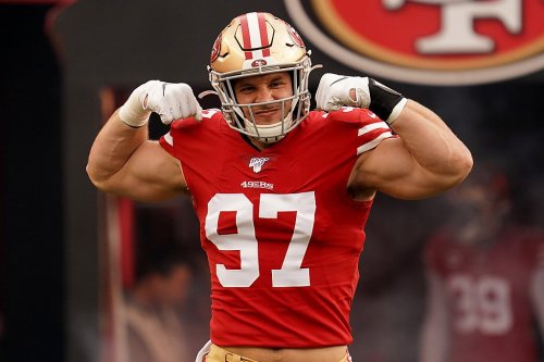 Mom of 49ers' Nick Bosa hilariously overshares on Lisa McCaffrey's ...