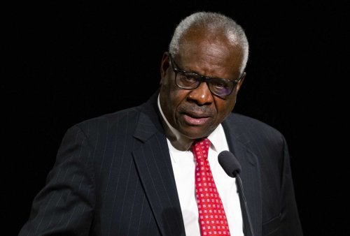 Clarence Thomas, speaking at Texas conference, calls abortion leak an 'unthinkable breach of trust'
