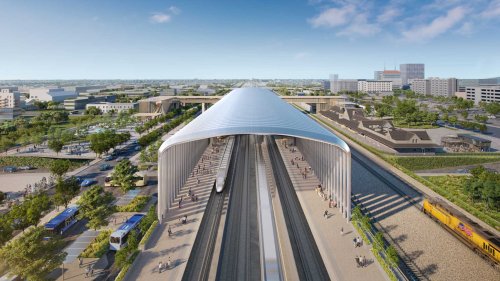 Here’s a first look at California’s massive high-speed rail stations