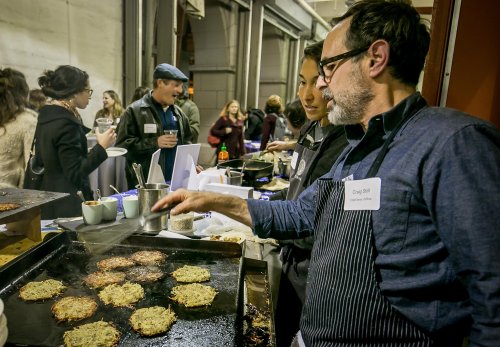 Jewish gathering of food pros puts on a latke smackdown