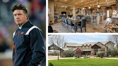 Oklahoma State Football Coach Mike Gundy Lists $8M Home—One of the State's Priciest