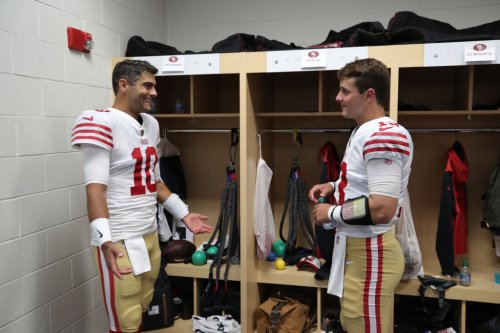 Jimmy Garoppolo could be Brock Purdy's backup in a 49ers Super Bowl