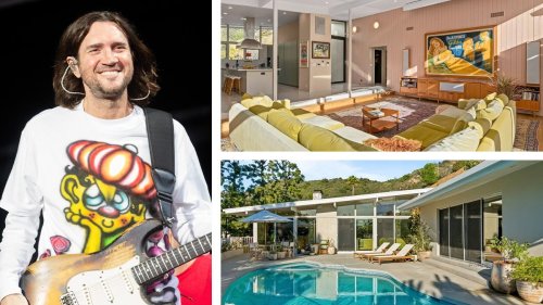 Rent Red Hot Chili Peppers Guitarist John Frusciante's Rockin' Hollywood Hills Home