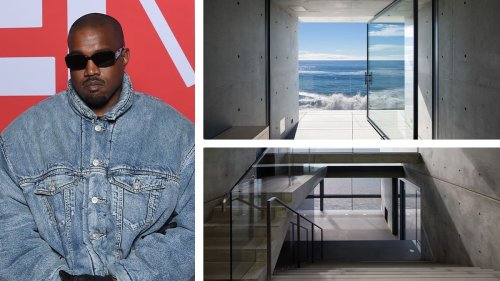 Kanye West's Concrete Fortress in Malibu Just Dropped in Price By $14M