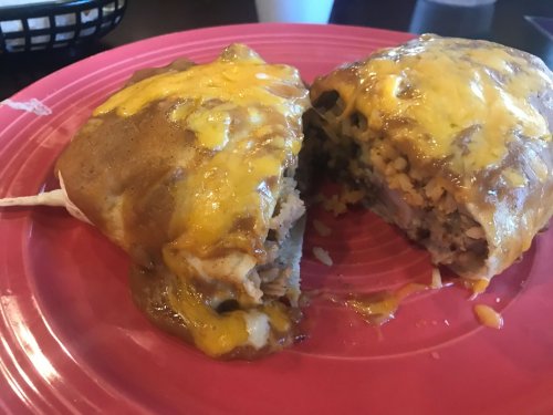 San Antonio Burrito Bites: Las Palapas' Okie Special