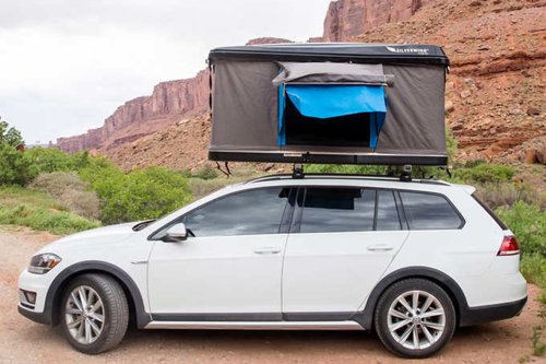 Costco is selling a 2-person tent that fits on the top of your car
