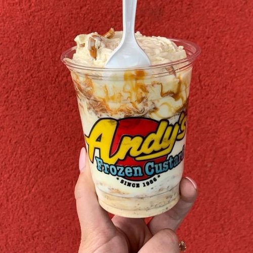 Grab the first San Antonio scoop of Andy's Frozen Custard this week