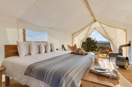 This stunning glamping hotel just opened outside a national park