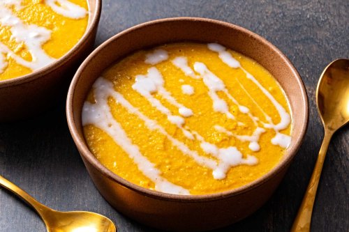 Discover the puree possibilities of red lentil and cauliflower soup