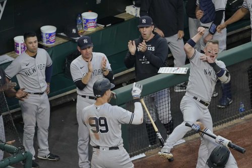 Judge homers twice as Yankees edge Orioles 5-4