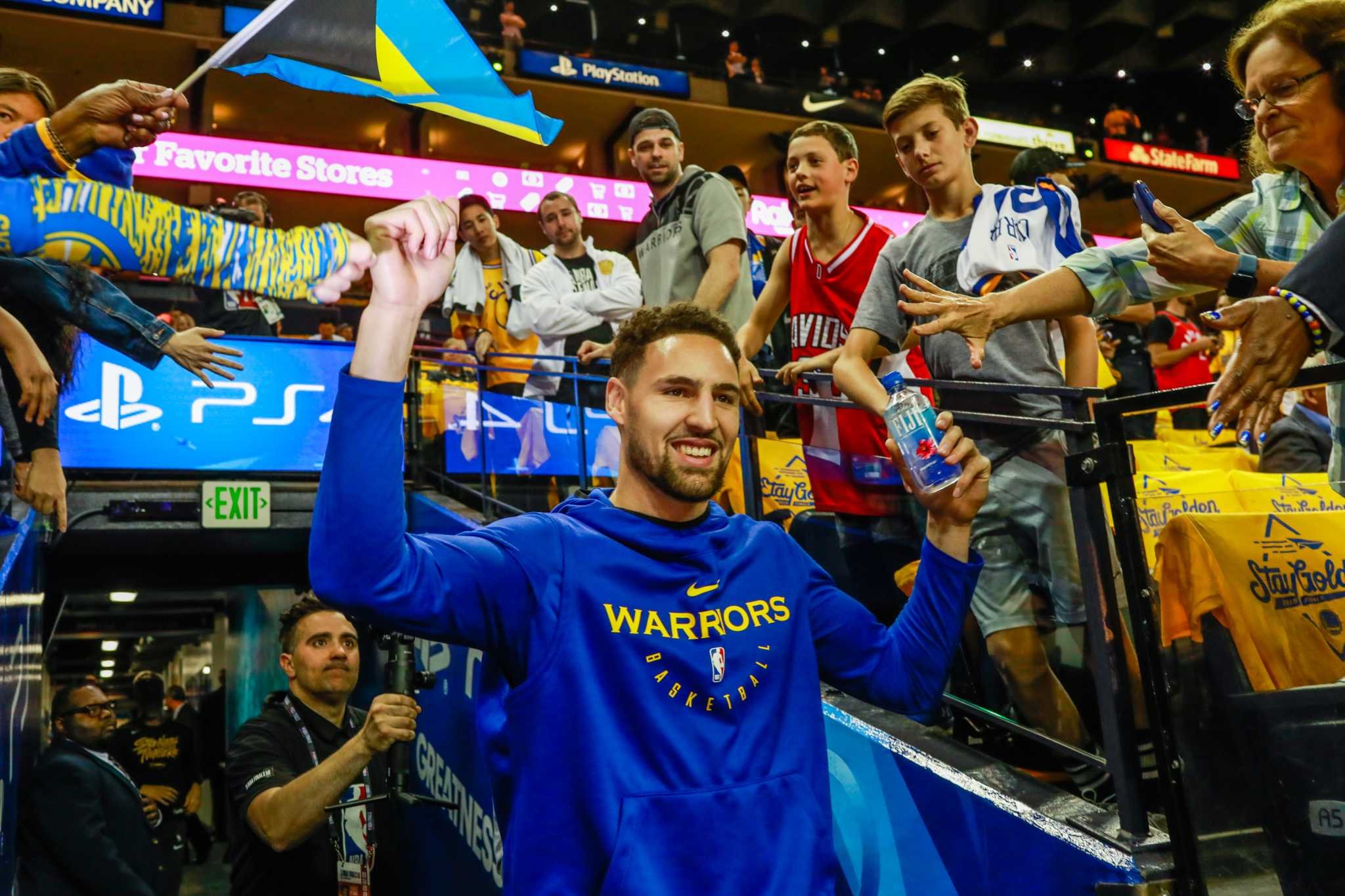 Thank you, Klay Thompson, joyful champion of the Bay