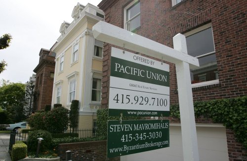 For-sale homes in San Francisco hit recession-level high