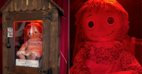 Infamous ‘haunted’ Annabelle's visit to San Antonio sparks unease