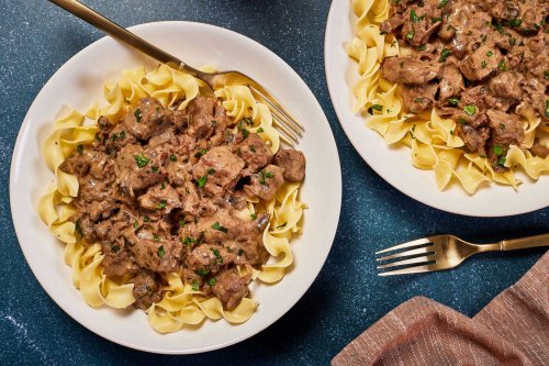 Instant Pot beef stroganoff that you can make dairy-free, too