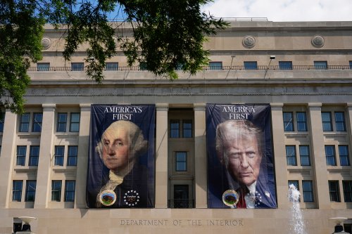 Trump's face is everywhere. Taxpayers are footing the bill.