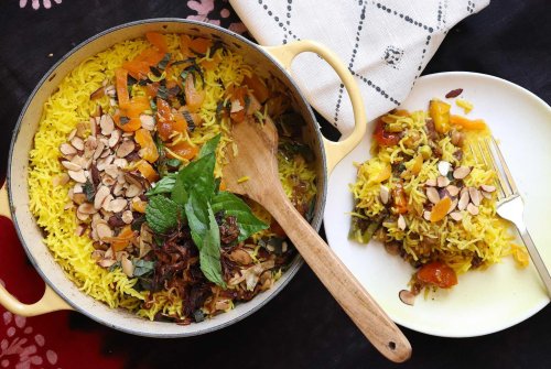 This vegetable biryani recipe is a decadent treat