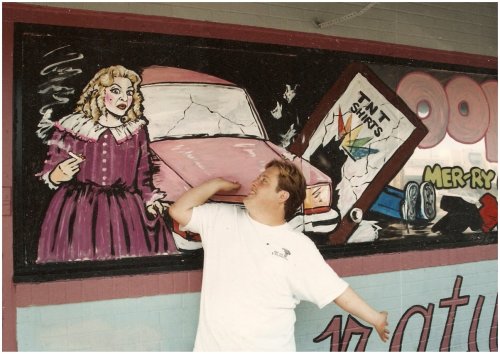 Scott Swoveland, the artist behind Houston's iconic Mary's mural, has died