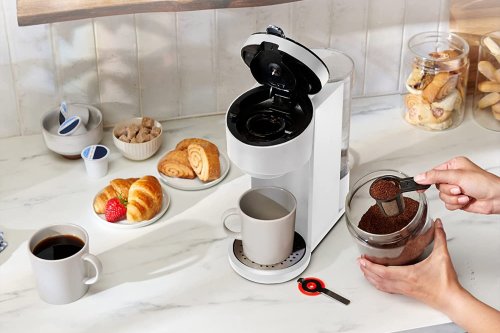 Instant Pot's sleek 2-in-1 coffee maker has dropped below $80 on Amazon