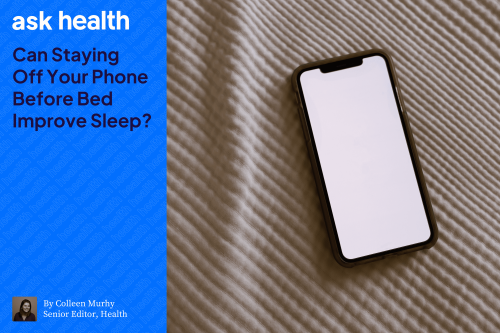 Ask Health: Can Staying Off Your Phone Before Bed Improve Sleep?