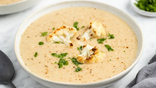 HealthDigest Recipe: Roasted Cauliflower White Bean Soup Recipe