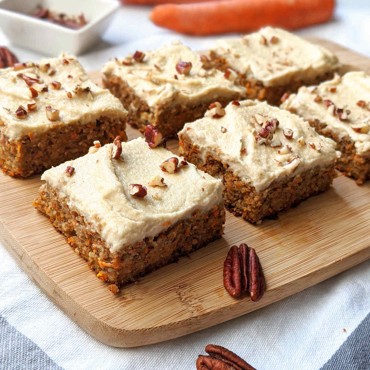 Vegan Carrot Cake [Gluten-Free]