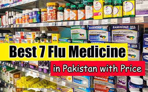 Best 7 Flu Medicine Or Tablets In Pakistan With Price