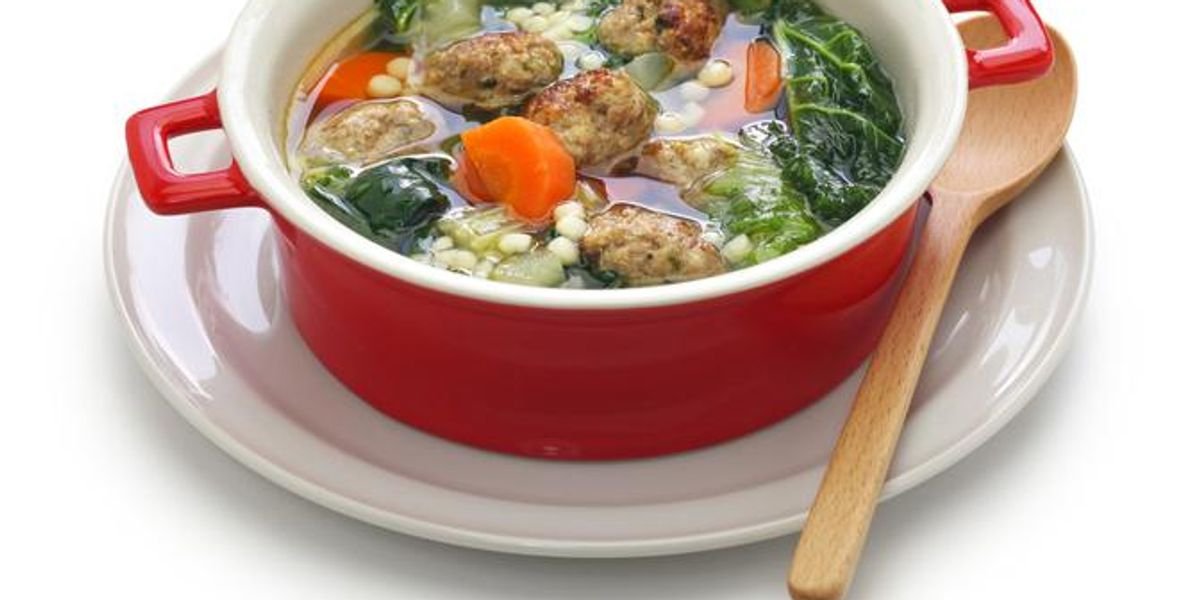 Escarole Soup With Meatballs