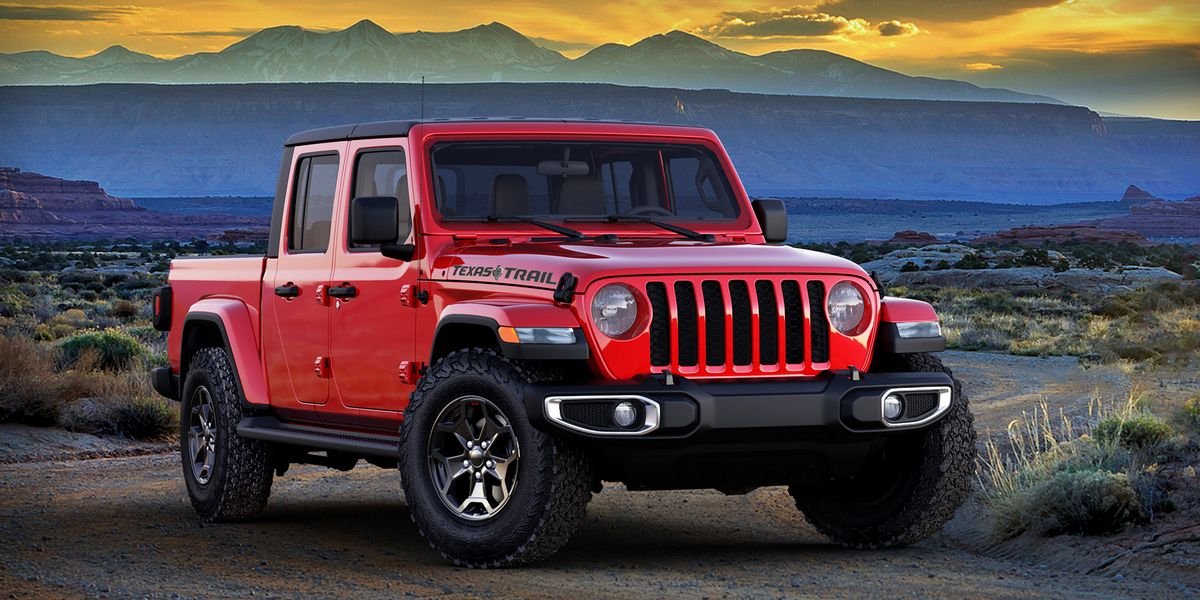 2021 Jeep Gladiator Pickup's New Texas Trail Model Is Exclusively for Texans