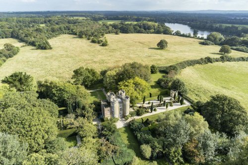 Castellated tower once home to Judy Garland for sale in Surrey