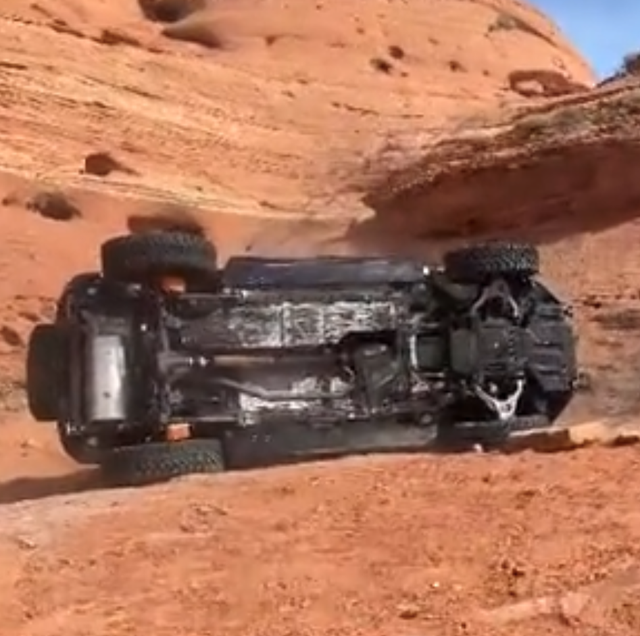 Here's What Happens When Rock Climbing in a Bronco Goes Wrong