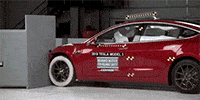 Watch how the Tesla Model 3 fared in this crash test