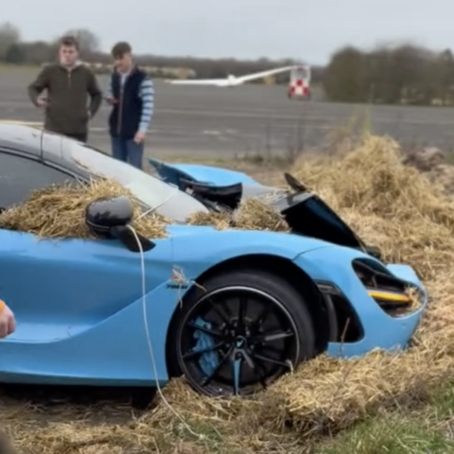 McLaren 720S Crashes After Losing Drag Race to BMW X3 M