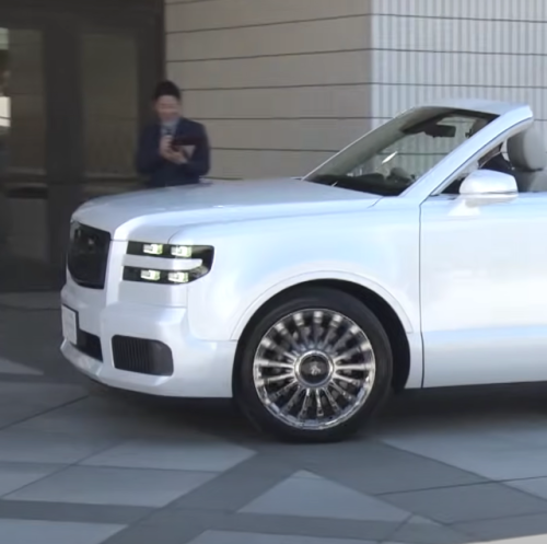 The Toyota Century SUV convertible has exceeded our ridiculousness expectation